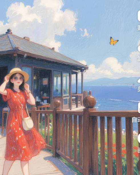 紫色的风铃
